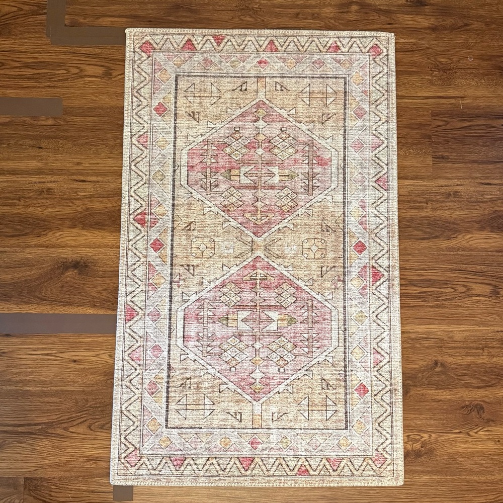 Loloi II Skye rug - 2x3 Gold / Blush